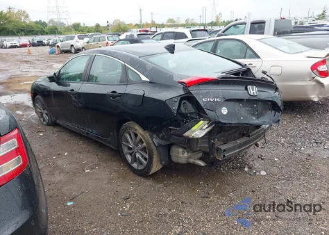 2020 Honda Civic Ex из США, поврежденный, VIN 19XFC1F35LE213188